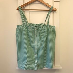 JCREW Smocked Top
